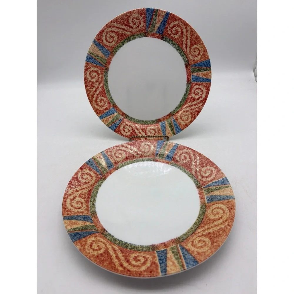3 Corelle SAND ART SANDART Dinner Plate 10 1/4